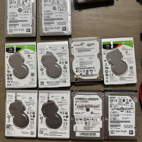 出售1TB Hhd 有10隻每隻$140,全部正常,私保七日