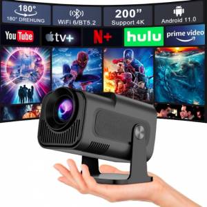 Magcubic HY320 Mini Projector (Upgraded Brightness and Design 全新)-Auto Keys...
