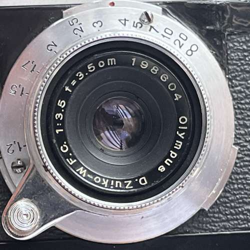 Olympus W F.C. 3.5cm f/3.5 L39-mount 旁軸鏡頭