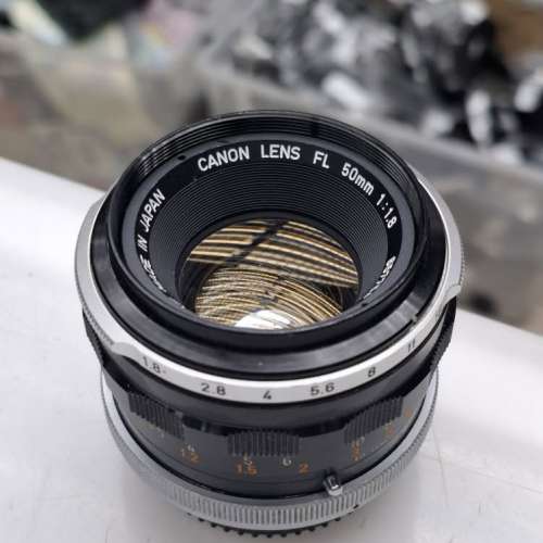 CANON FD 50MM F1.8  CANON FL 50MM F1.8