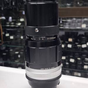 NIKON NIKKOR-Q.C 200MM F4 原裝Ai MOUNT