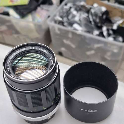 MINOLTA MC TELE ROKKOR-PF 100MM F2.5