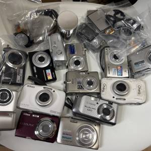 售 Nikon Canon Olympus 數碼相機零件 只作研究品或零件使用