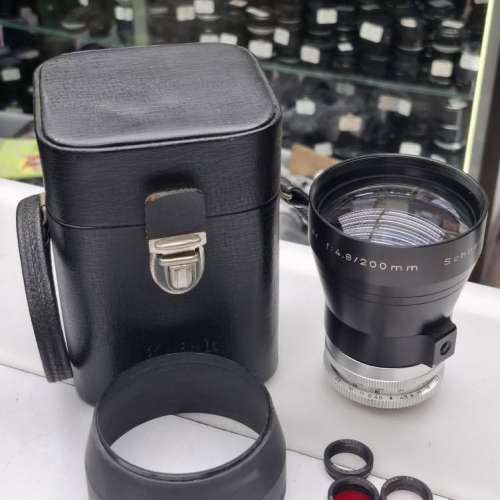 KODAK SCHNEIDER TELE XENAR 200MM F4.8 DKL MOUNT 95% NEW
