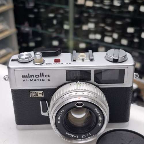 MINOLTA HI MATIC E 40MM F1.7 全正常