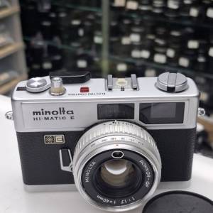 MINOLTA HI MATIC E 40MM F1.7 全正常