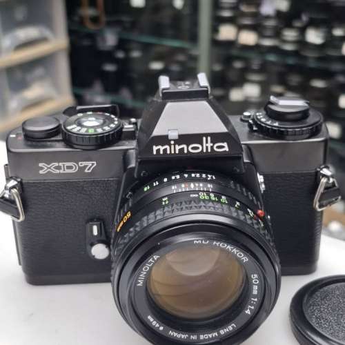 MINOLTA XD7 + MD 50MM F1.4 全正常