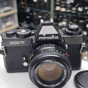 MINOLTA XD7 + MD 50MM F1.4 全正常