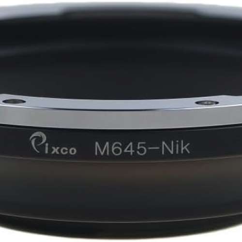 PIXCO Mamiya 645 (M645) Mount Lens To Nikon F Mount SLR Camera Body 金屬接環