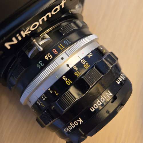 Nikon nikkor H auto kogaku 28mm f3.5 lens