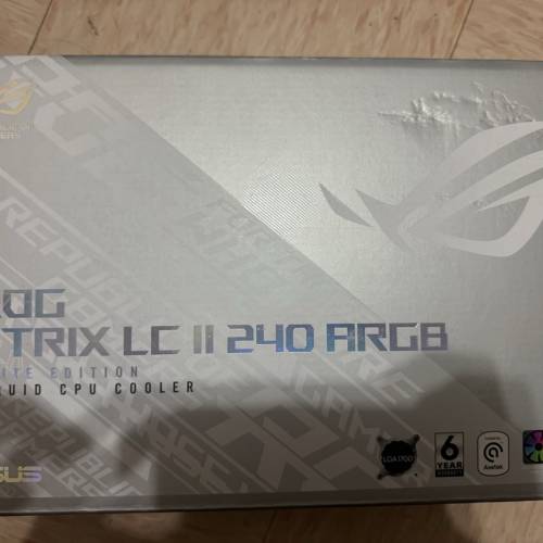Rog strix LC II 240 ARGB 白色水冷