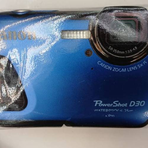 ( 罕有日本製造三防相機 ) Canon Powershot D30 Waterproof Digital Camera