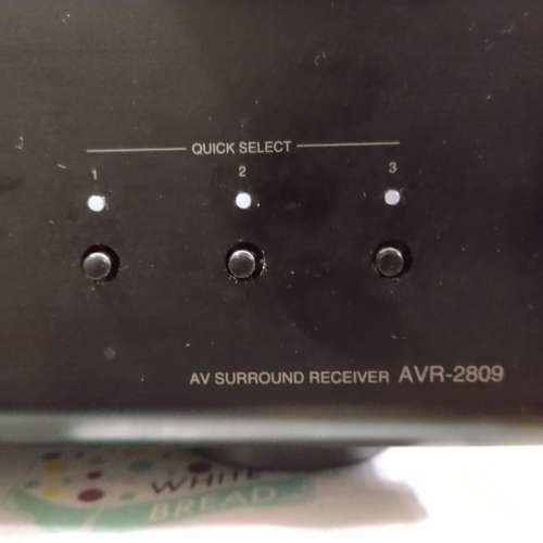 壞 天龍 Denon AVR 2809， 黑色，7成新，有花，可著機，冇聲出，無畫面，當零件賣。...
