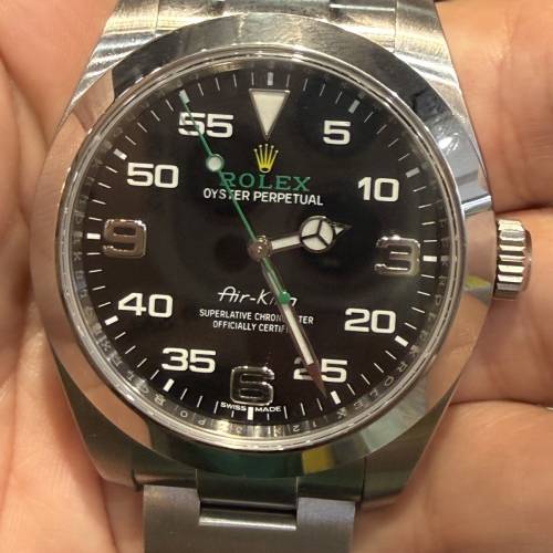 好𠃊新淨😂 Rolex 116900 air-king 2018年 full set $48500