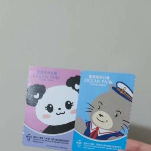 2張$500 (到期日: 30/6/2026 任何日子可用) 海洋公園 Hong Kong Ocean Park 成人門...
