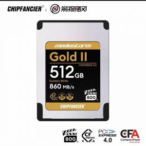 CHIPFANCIER CFexpress Type A 4.0 GOLD II 512GB/1TB 全新