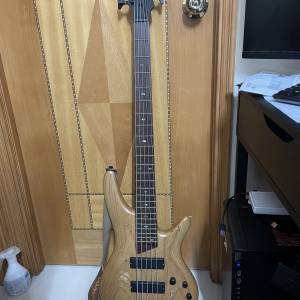 Ibanez Soundgear SR605 5-String Bass (Includes Taylor Strap) |(Missing 1 Knob)