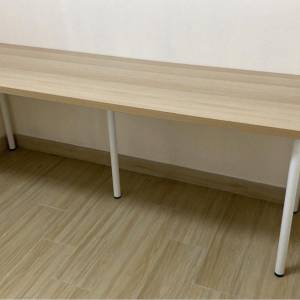 Ikea 2米電腦枱連兩張凳