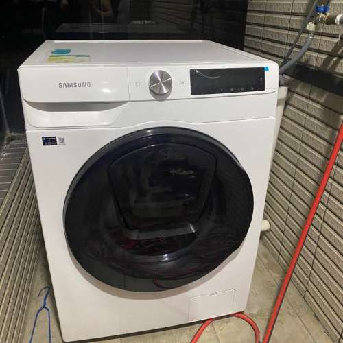 SAMSUNG 三星電子WD80T654DBE AI Ecobubble 8公斤洗衣/6公斤乾衣 1400轉 Al智能前置...