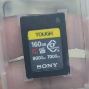 Sony Tough CEA-G Series CFexpress Type A 記憶卡 (CEA-G160T) 新淨