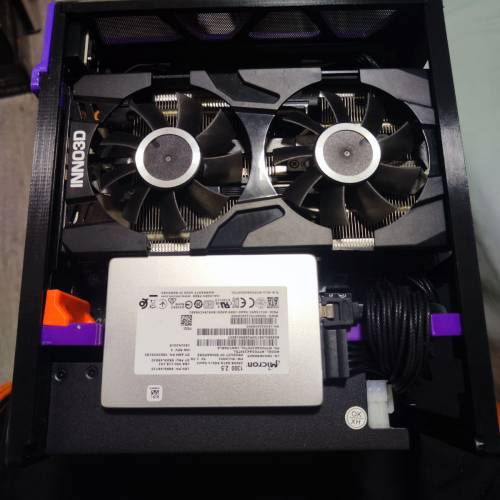 Ryzen 5 5500 + ROG STRIX X470-I GAMING + 24GB Ram + Iinno3D RTX 2070 8GB ITX