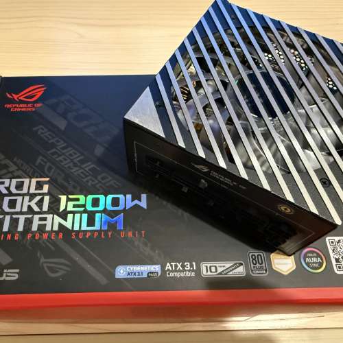 Asus ROG Loki 1200W Titanium ATX 3.1 Gaming SFX-L PSU 電腦 火牛 鈦金 洛基