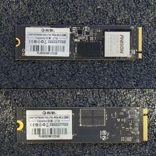 2TB SSD PCIe 5.0 TLC (4GB RAM) m.2 2280 NVMe Galax HOF Extreme 50s 固態硬碟 影馳