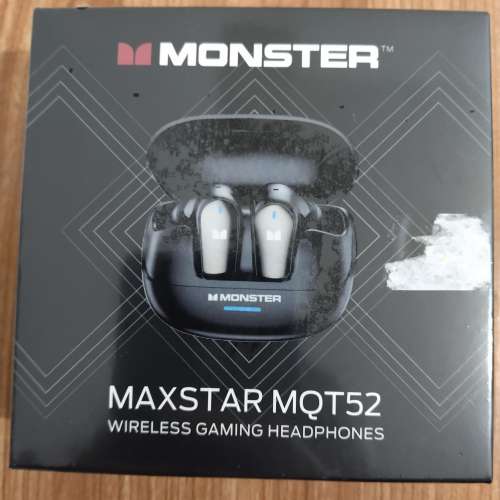 全新Monster Maxstar MQT52 藍牙耳機