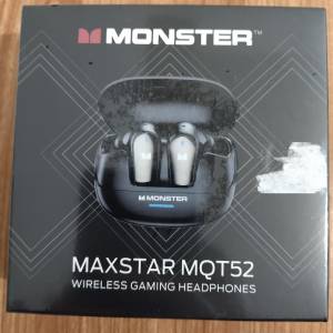 全新Monster Maxstar MQT52 藍牙耳機