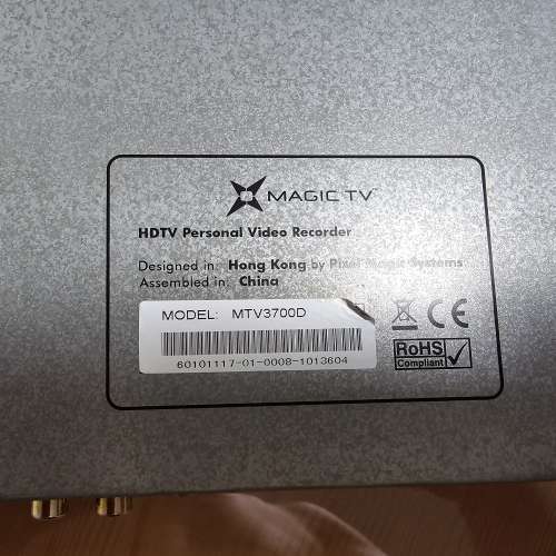 * Magic TV 3700D * 電視錄影機 *