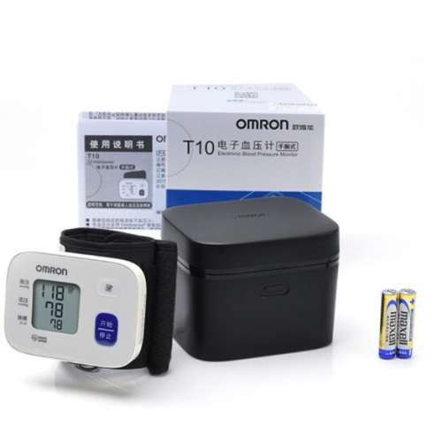 OMRON T10-Electronic Blood Pressure Monitor (Compact ,Slim Design) Irregular H.