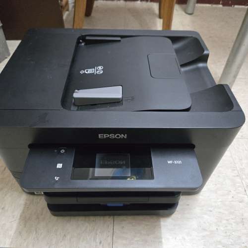 EPSON WF-3721 多功能打印機 ，不知好壞，無配件，淨機