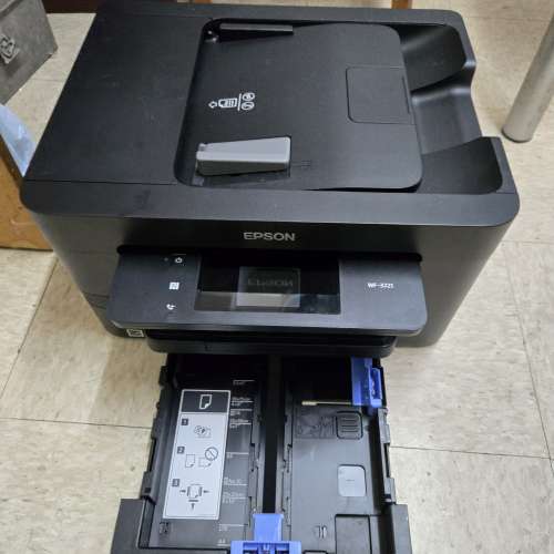 EPSON WF-3721 多功能打印機 ，不知好壞，無配件，淨機