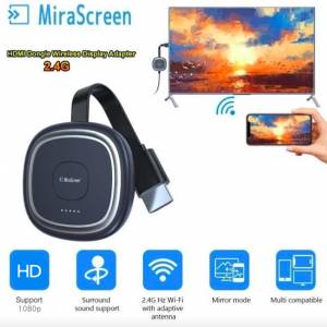 MiraScreen Casting Wireless Display Adaptor (Screen Mirroring) Band 2.4ghz WiFi