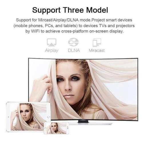 MiraScreen Casting Wireless Display Adaptor (Screen Mirroring) Band 2.4ghz WiFi