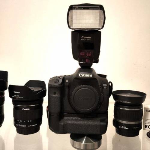 Canon7D 套裝（9成新）