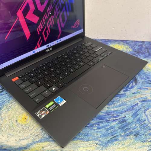 (超輕薄華碩RTX3050獨立顯示卡🔥) Asus Zenbook 14寸 2.8K OLED Mon AMD Ryzen 9 5...