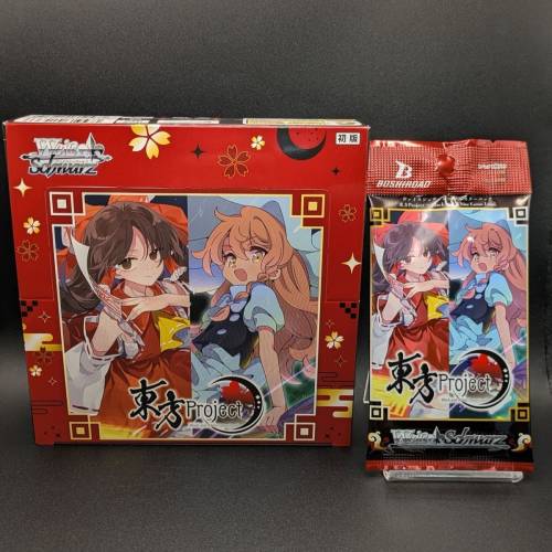 (接受預訂) BUSHIROAD🇯🇵WS黑白雙翼*Weiss Schwarz 東方Project～ Black and Whit...