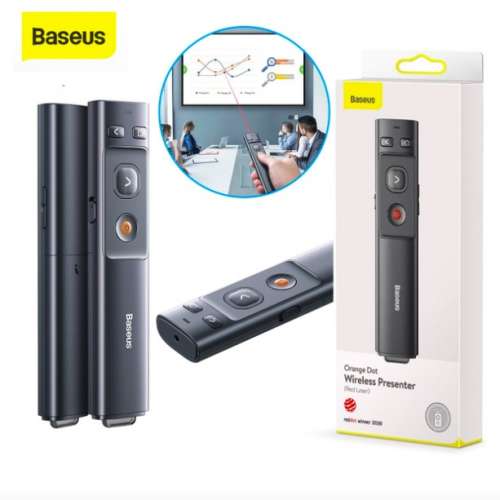 Baseus 2-in-1 Presenter with Dual-Interface Receiver (USB-C & USB-A)
