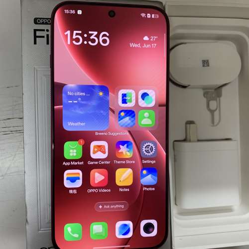 99%New Oppo Find X9 Pro PPLG110 CN 16+1TB Red
