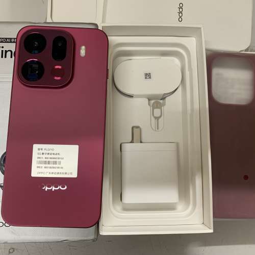 99%New Oppo Find X9 Pro PPLG110 CN 16+1TB Red