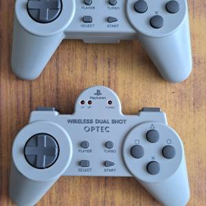 PS1 無線手柄2個/VCD 轉换器