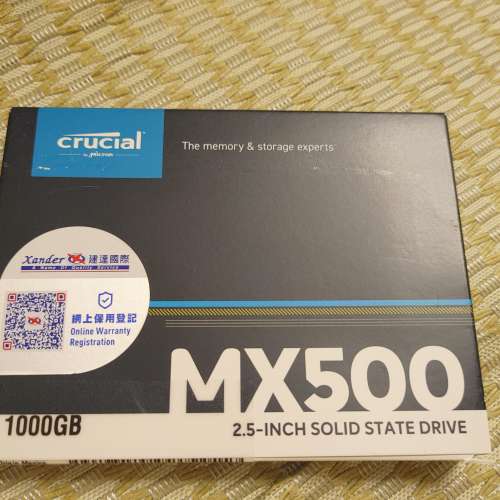 Crucial MX500 1TB 2.5" SSD