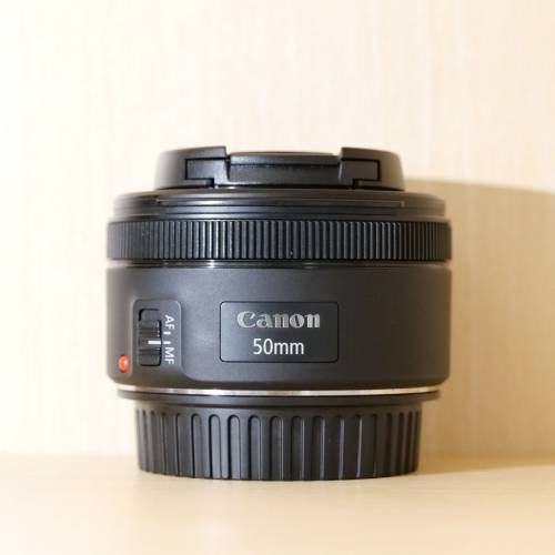 Canon 50mm f/1.8 STM 鏡頭連遮光罩及 Haida MC UV Filter