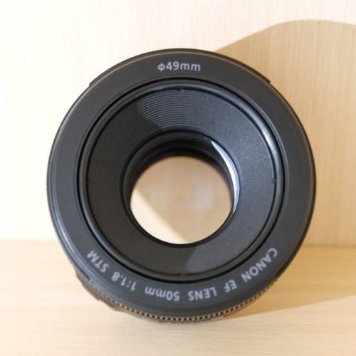 Canon 50mm f/1.8 STM 鏡頭連遮光罩及 Haida MC UV Filter