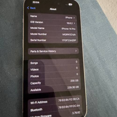 iphone 14 pro 256GB