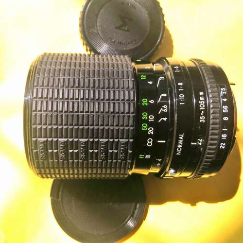 Sigma MF 35-105 mm f/ 3.5-4.5 MC Zoom-Alpha II (pentax) 玻璃鏡頭