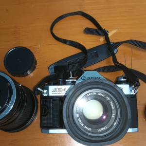 Canon AE-1 Program 底片相機 + 1 Lens