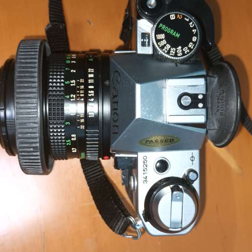 Canon AE-1 Program 底片相機 + 1 Lens
