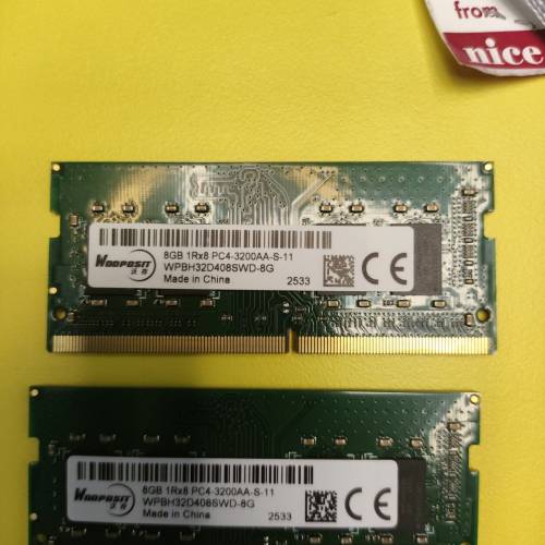 急放DDR4 3200 8GBx2 不散買 可議價